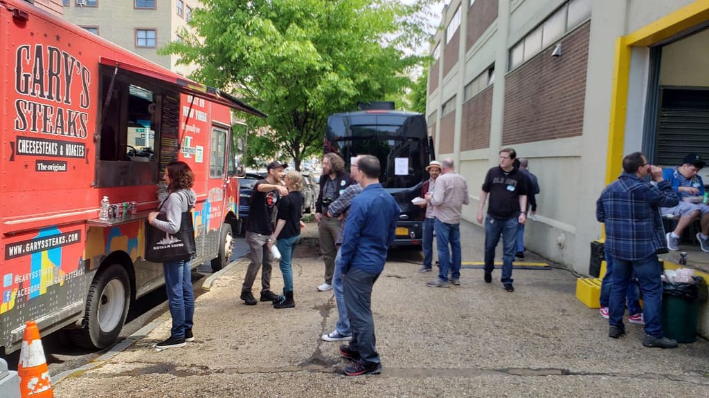 Garyssteaks food Truck Catering Gotham sound Expo Long Island New York