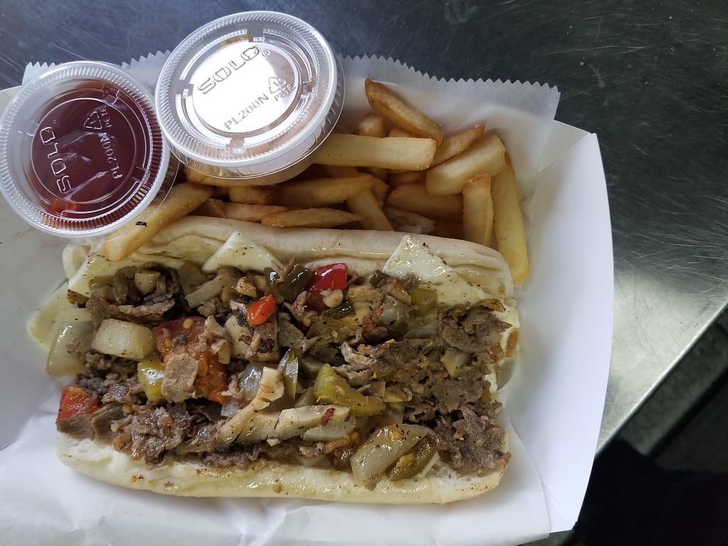 garyssteaks food truck catering cheesesteak