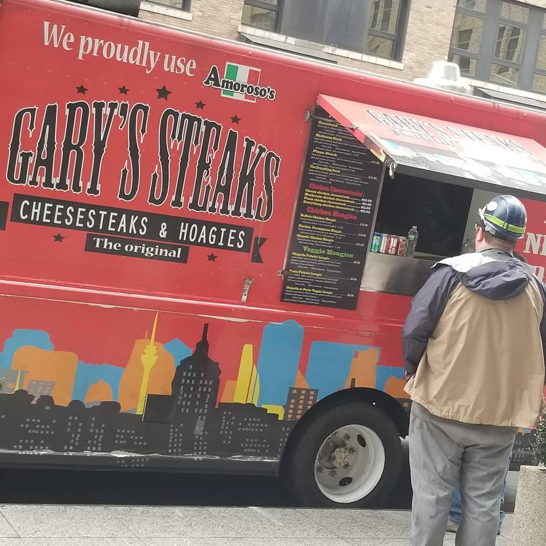 Garyssteaks Food Truck Catering in Hudson & King Client Truck