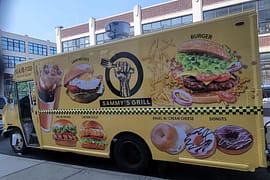 coffee truck printed wrapped vinyl coffee truck printed wrapped vinyl