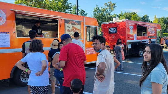 Food truck catering in NYC