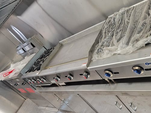cooking equipement Food truck for sale