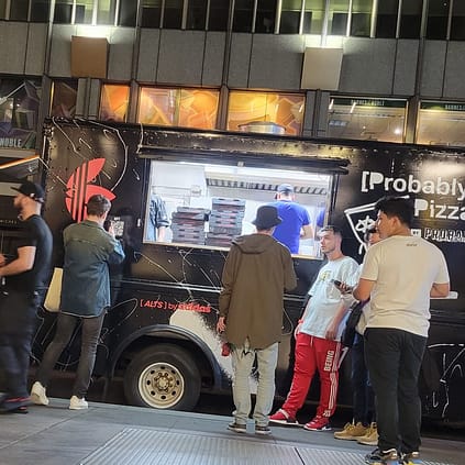 food truck promotion Adidas ny Pizza Truck food truck promotion Adidas ny Pizza Truck