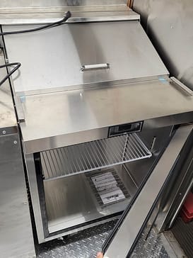 salad fridge Food truck for sale